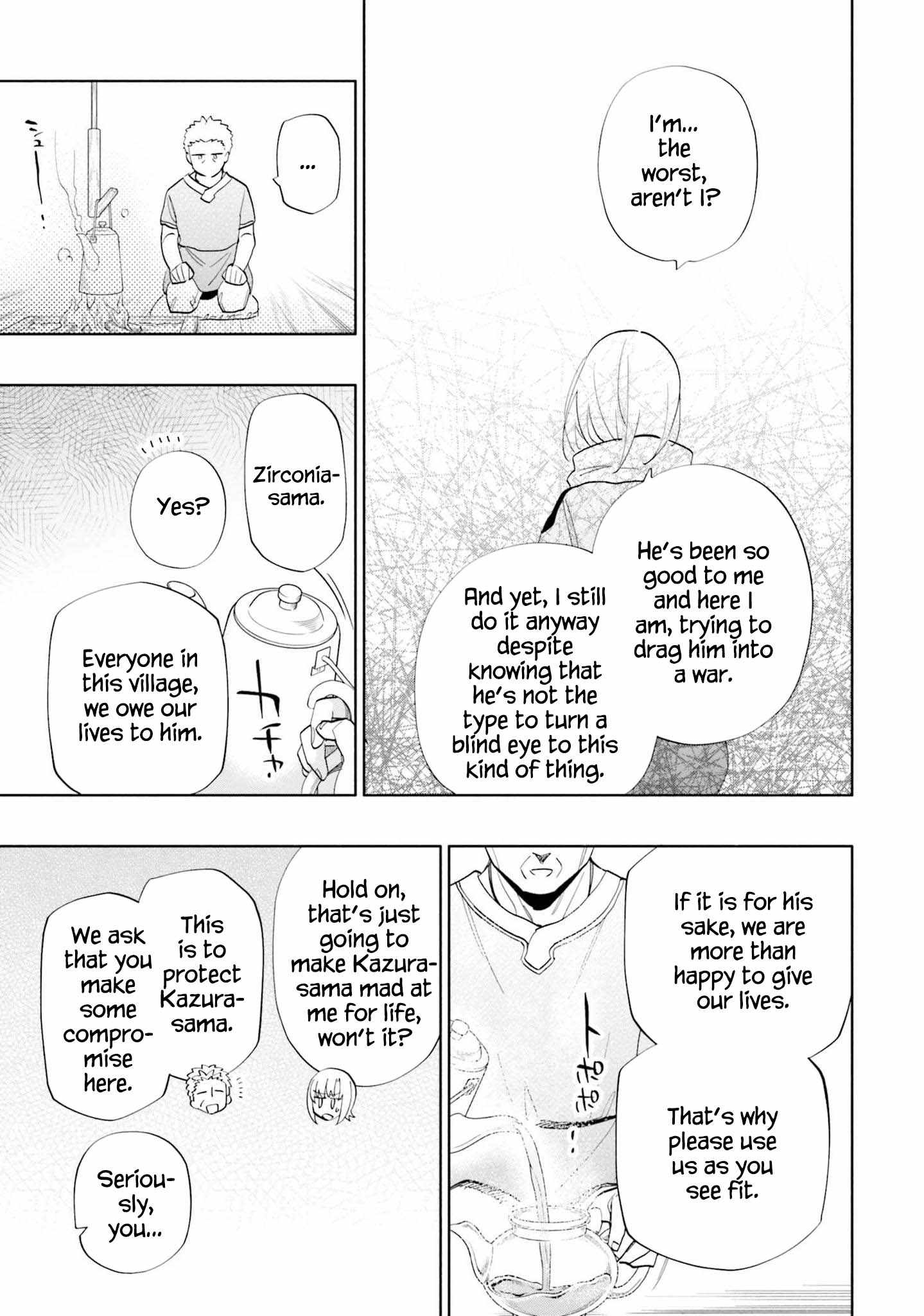 Became part of the family with the four brothers of the ducal Chapter 63 page 20