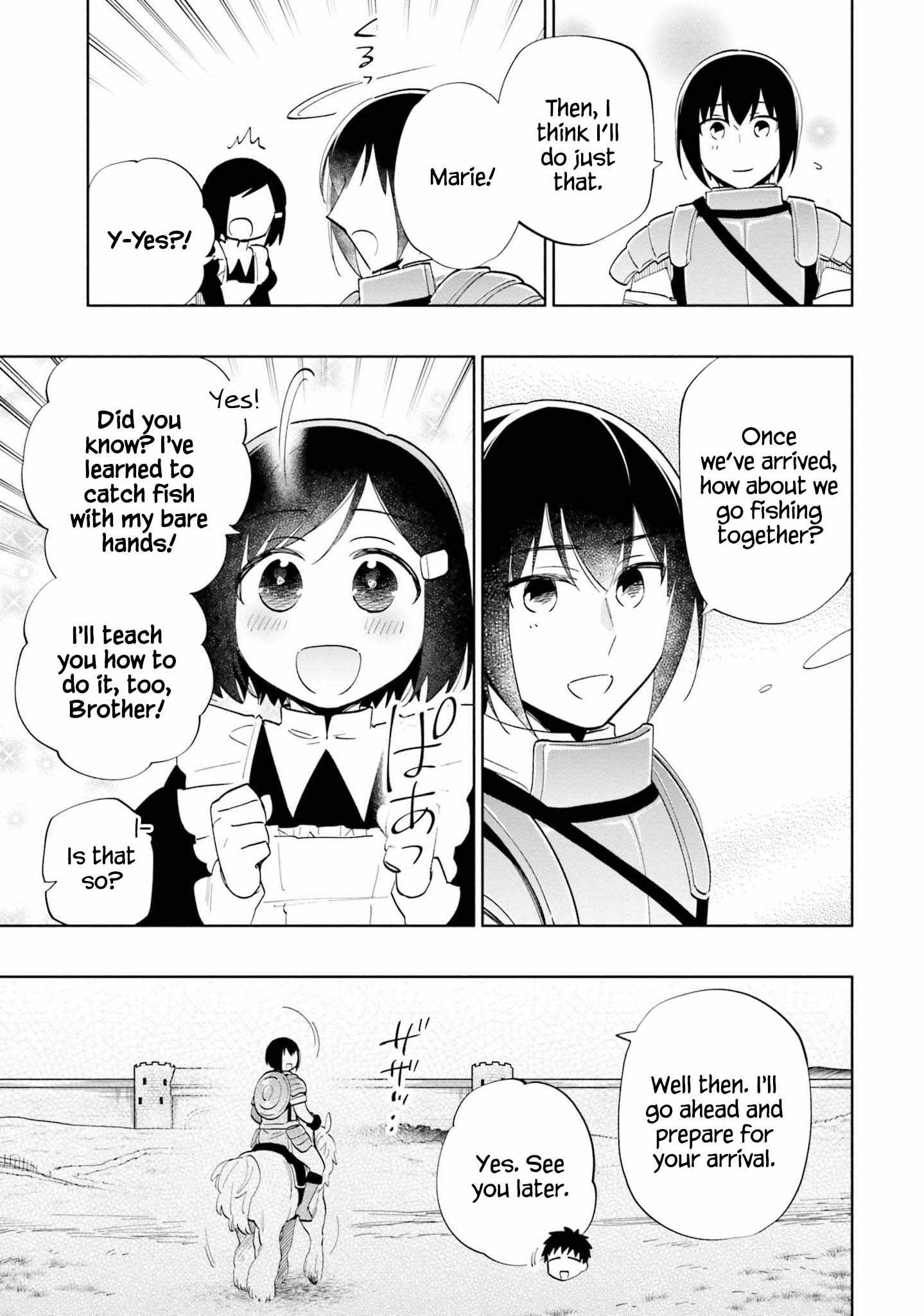 Became part of the family with the four brothers of the ducal Chapter 64 page 8