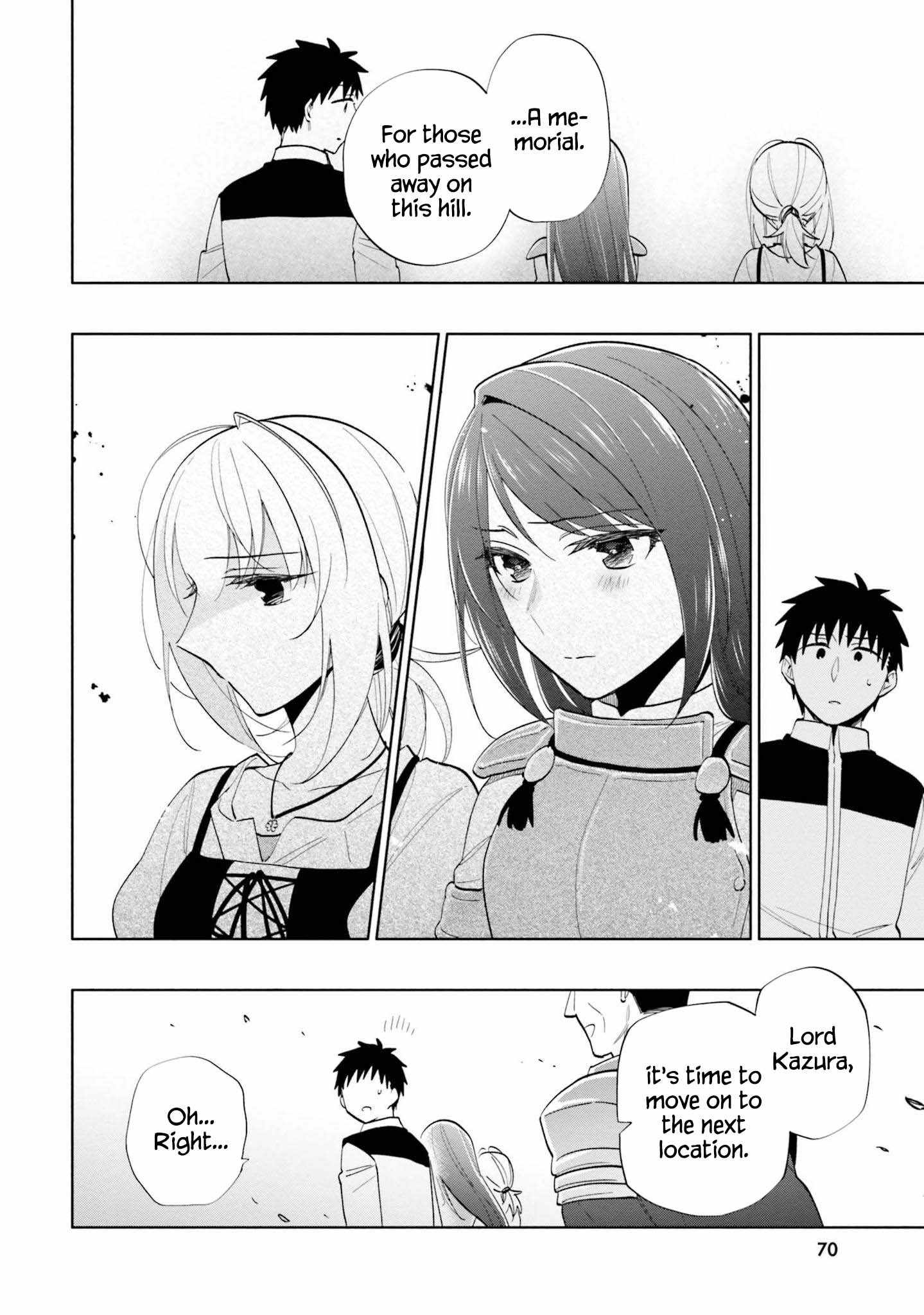 Became part of the family with the four brothers of the ducal Chapter 64 page 19