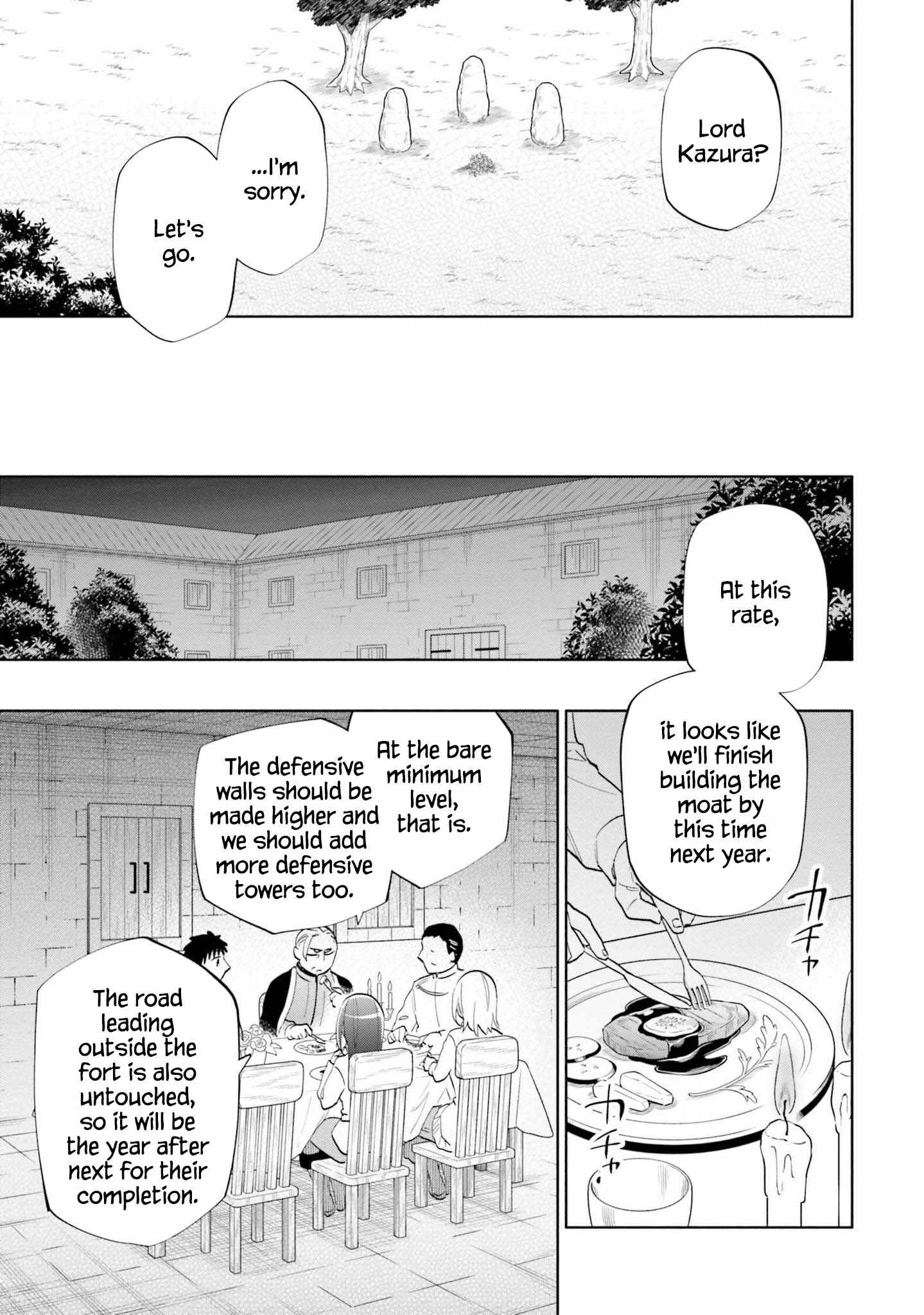 Became part of the family with the four brothers of the ducal Chapter 64 page 20