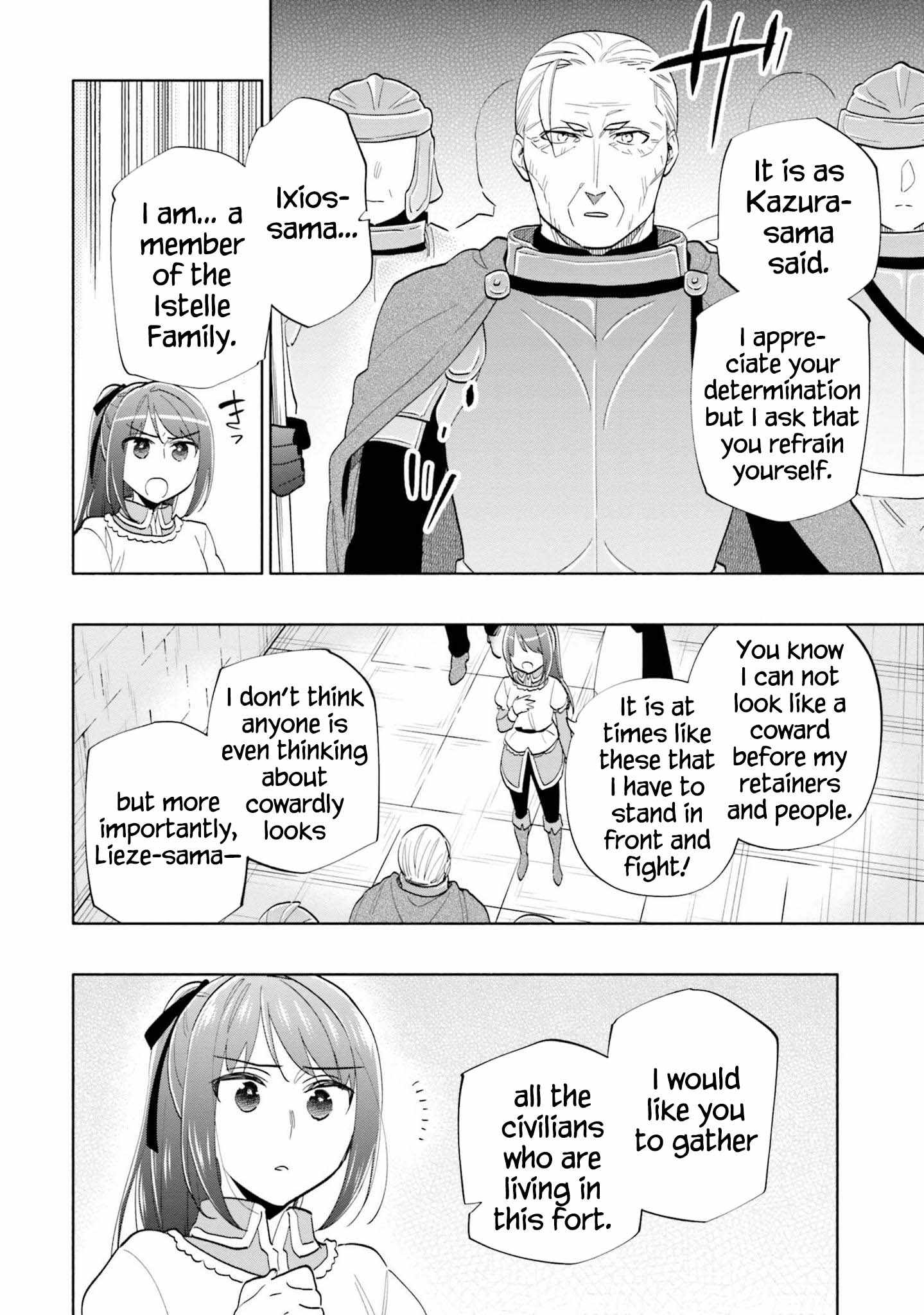 Became part of the family with the four brothers of the ducal Chapter 66 page 12