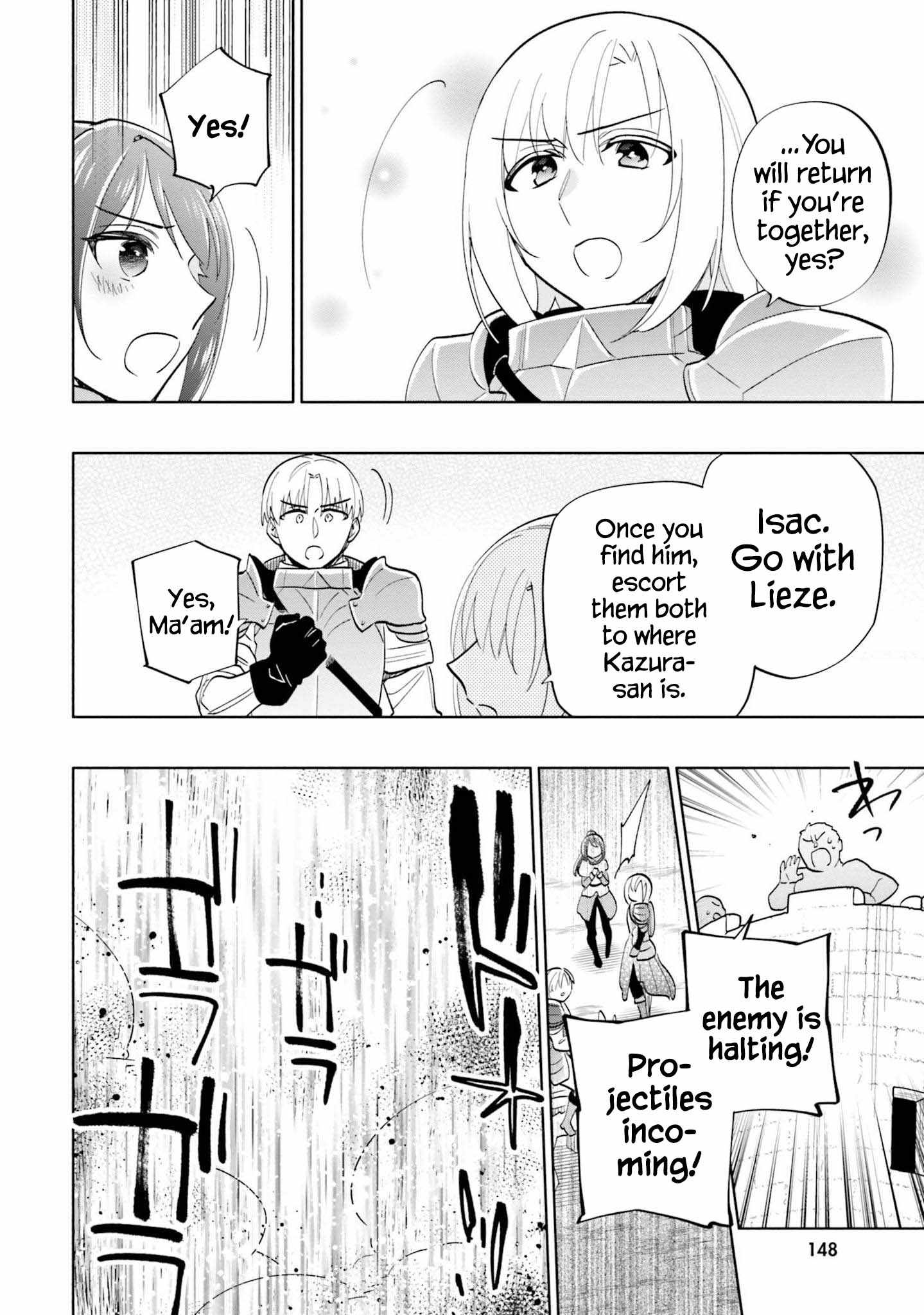 Became part of the family with the four brothers of the ducal Chapter 66 page 30