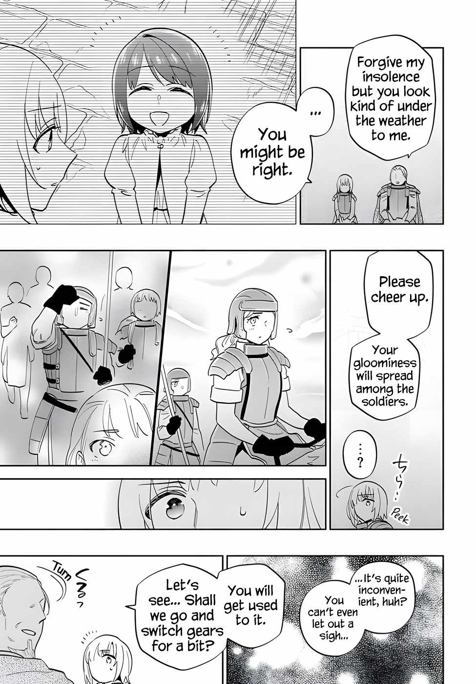 Became part of the family with the four brothers of the ducal Chapter 69 page 18