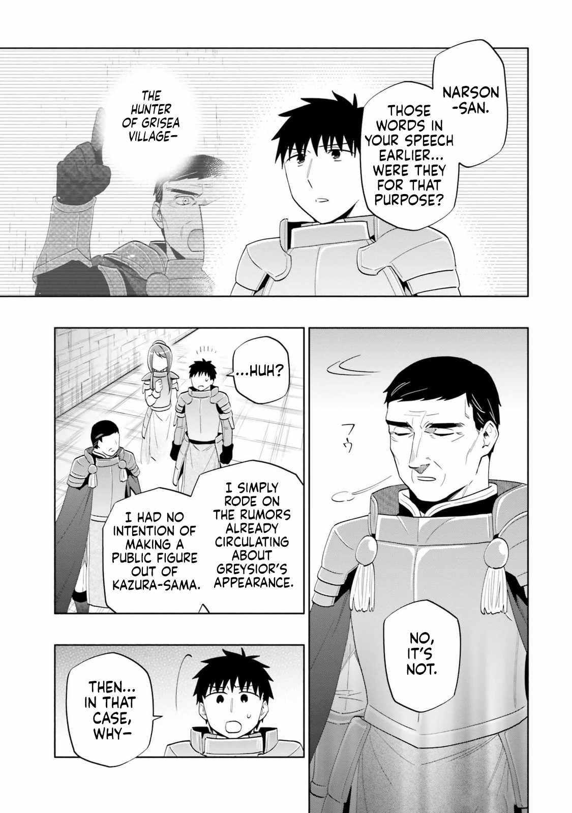 Became part of the family with the four brothers of the ducal Chapter 80 page 5