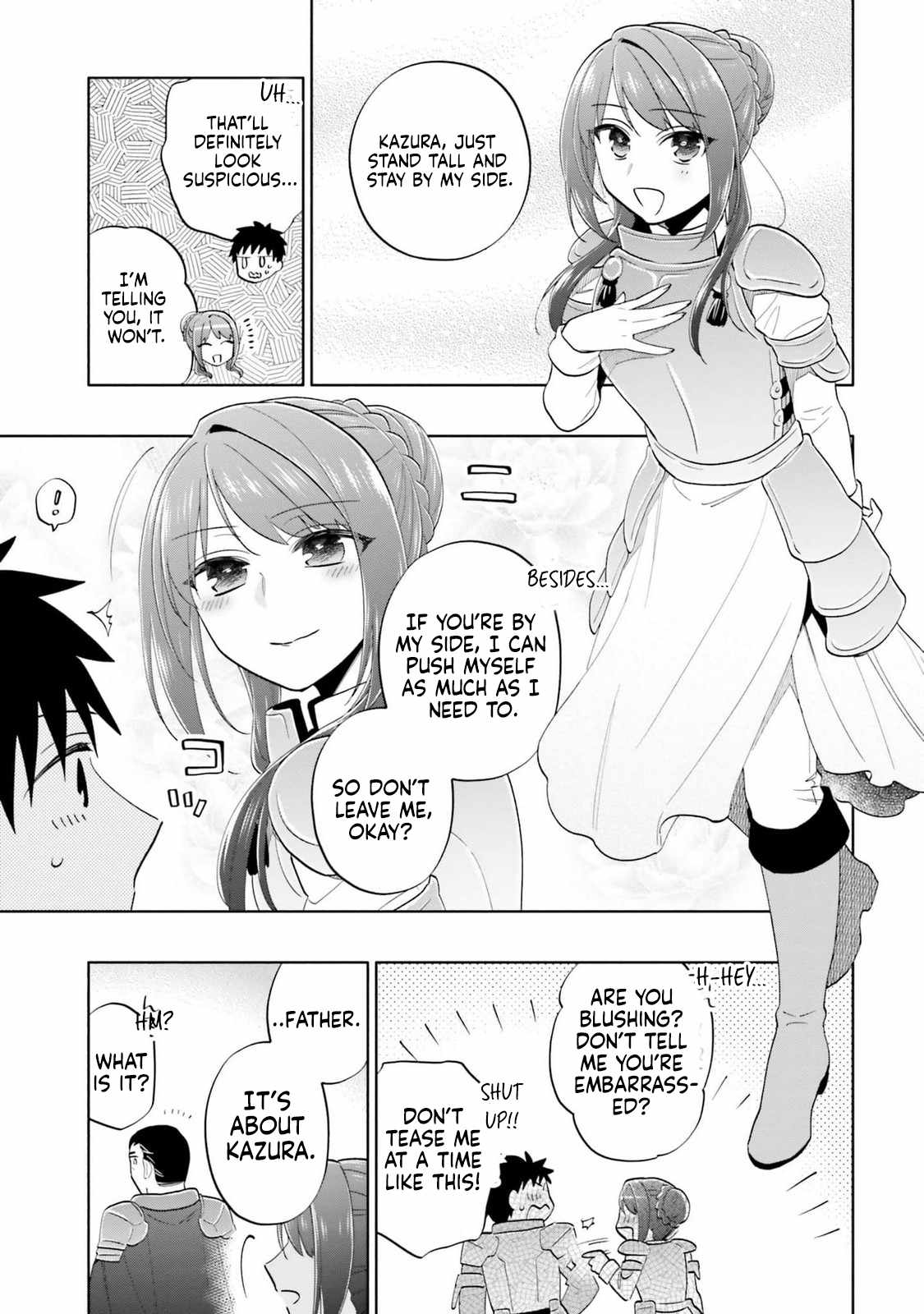 Became part of the family with the four brothers of the ducal Chapter 80 page 3