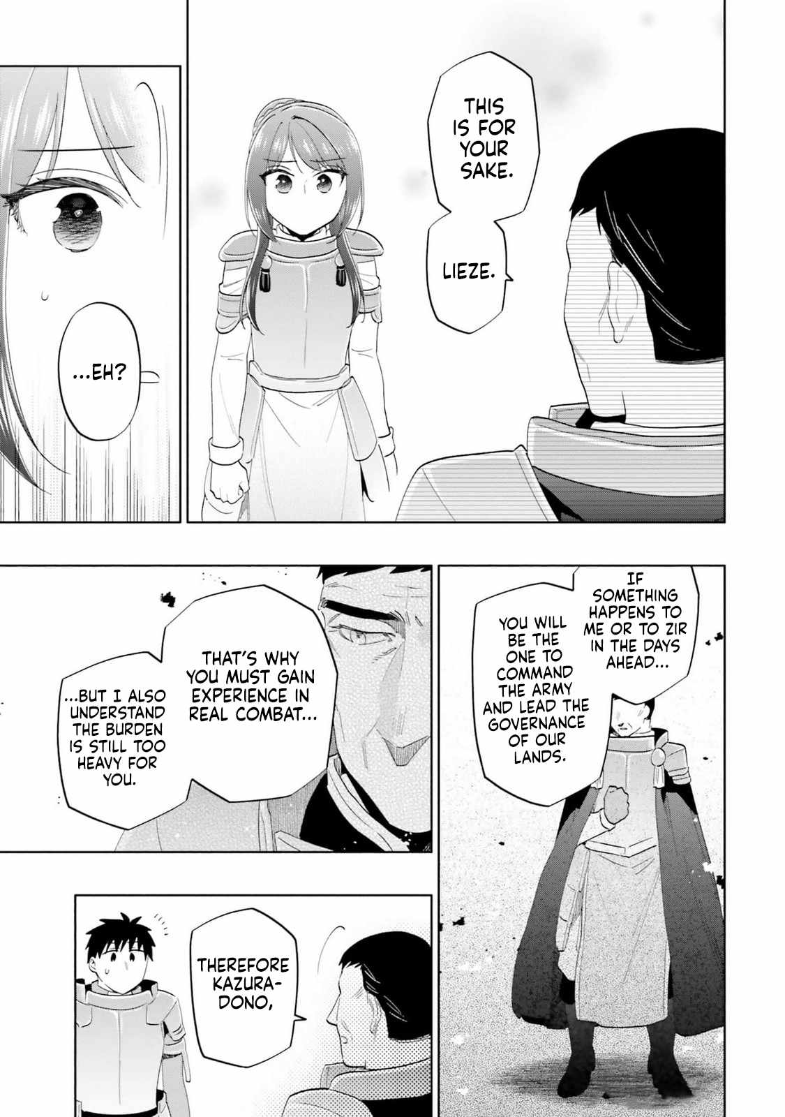 Became part of the family with the four brothers of the ducal Chapter 80 page 7