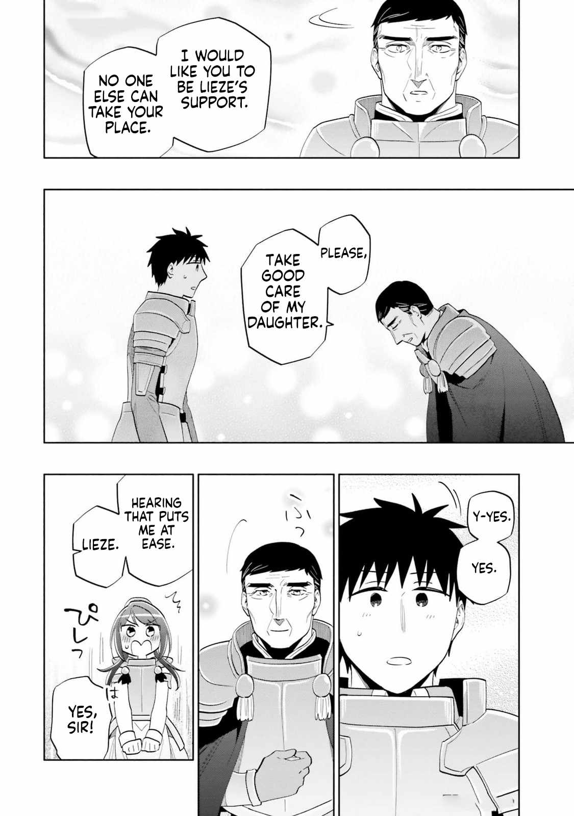 Became part of the family with the four brothers of the ducal Chapter 80 page 8