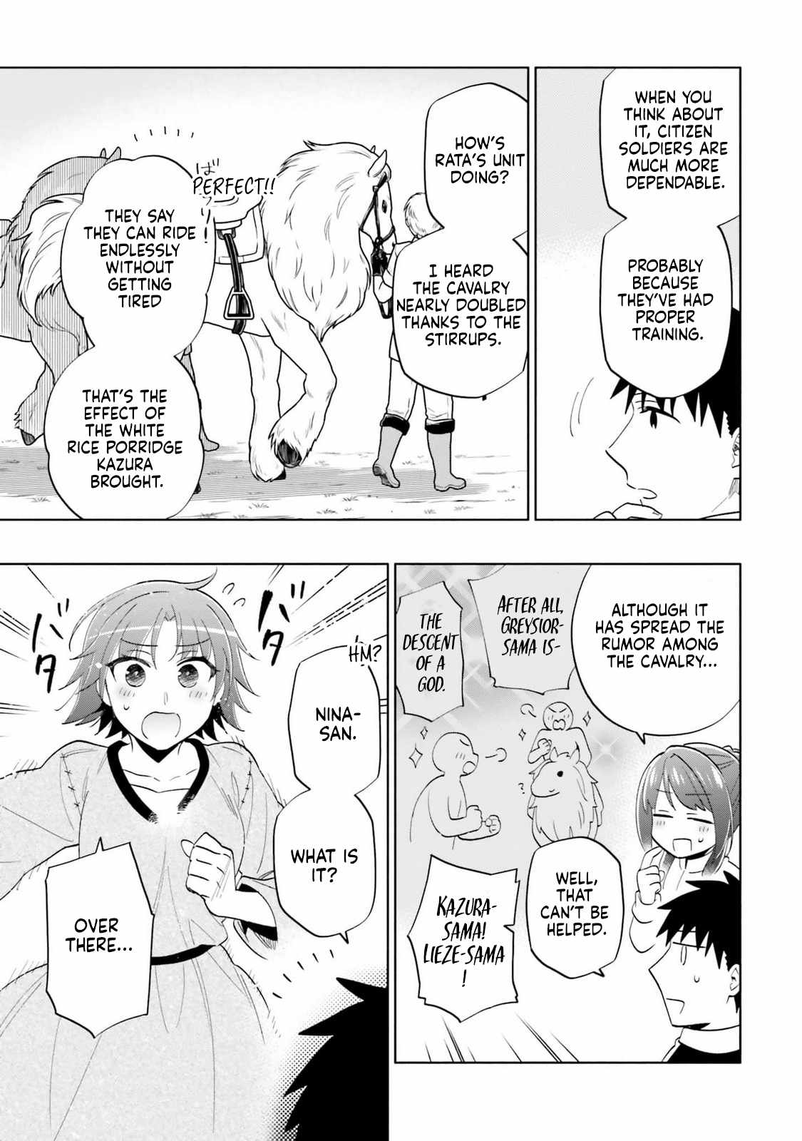Became part of the family with the four brothers of the ducal Chapter 80 page 13