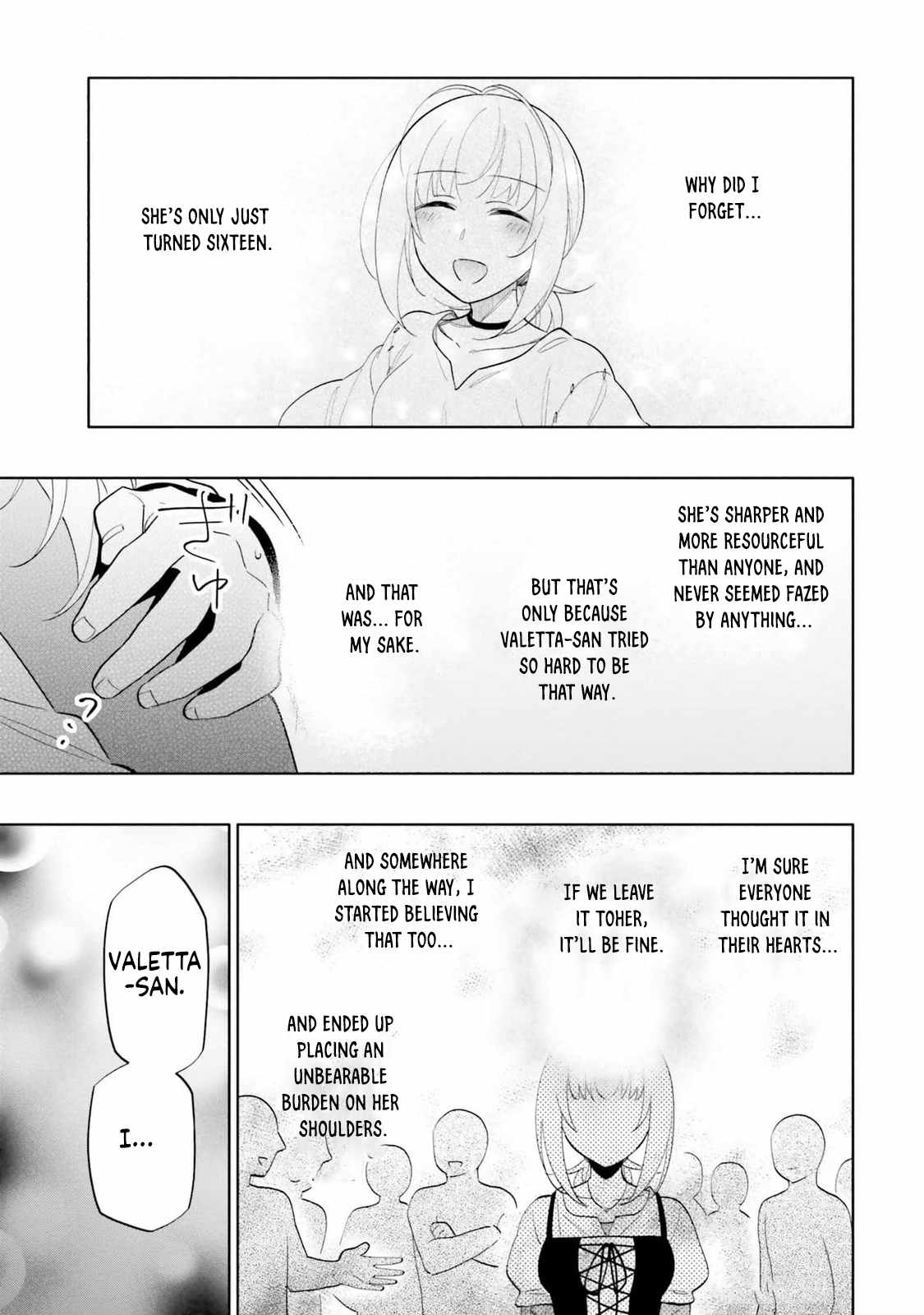 Became part of the family with the four brothers of the ducal Chapter 80 page 31