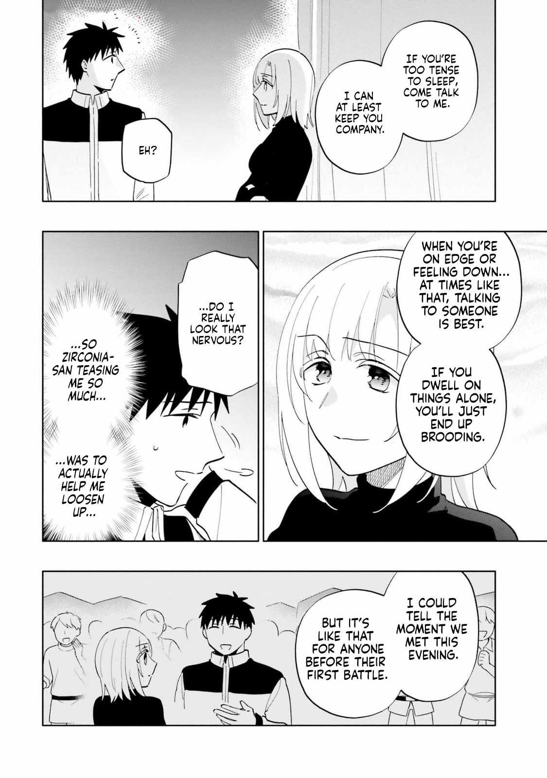 Became part of the family with the four brothers of the ducal Chapter 81 page 34
