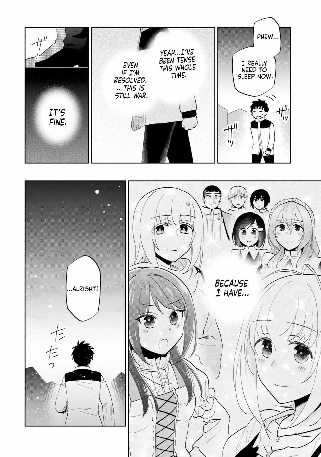 Became part of the family with the four brothers of the ducal Chapter 81 page 36