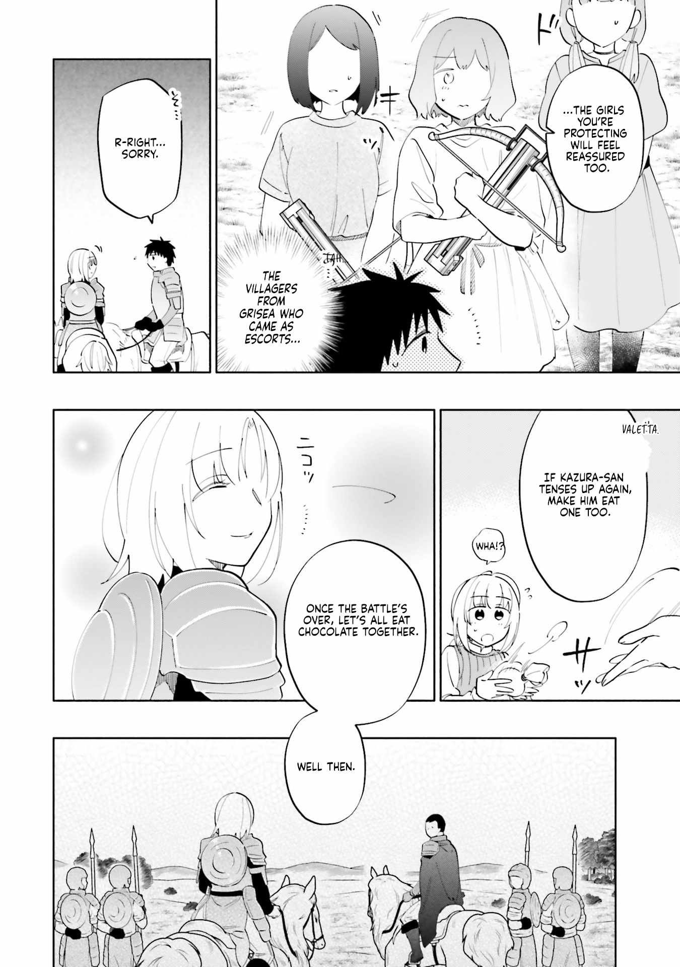 Became part of the family with the four brothers of the ducal Chapter 82 page 4