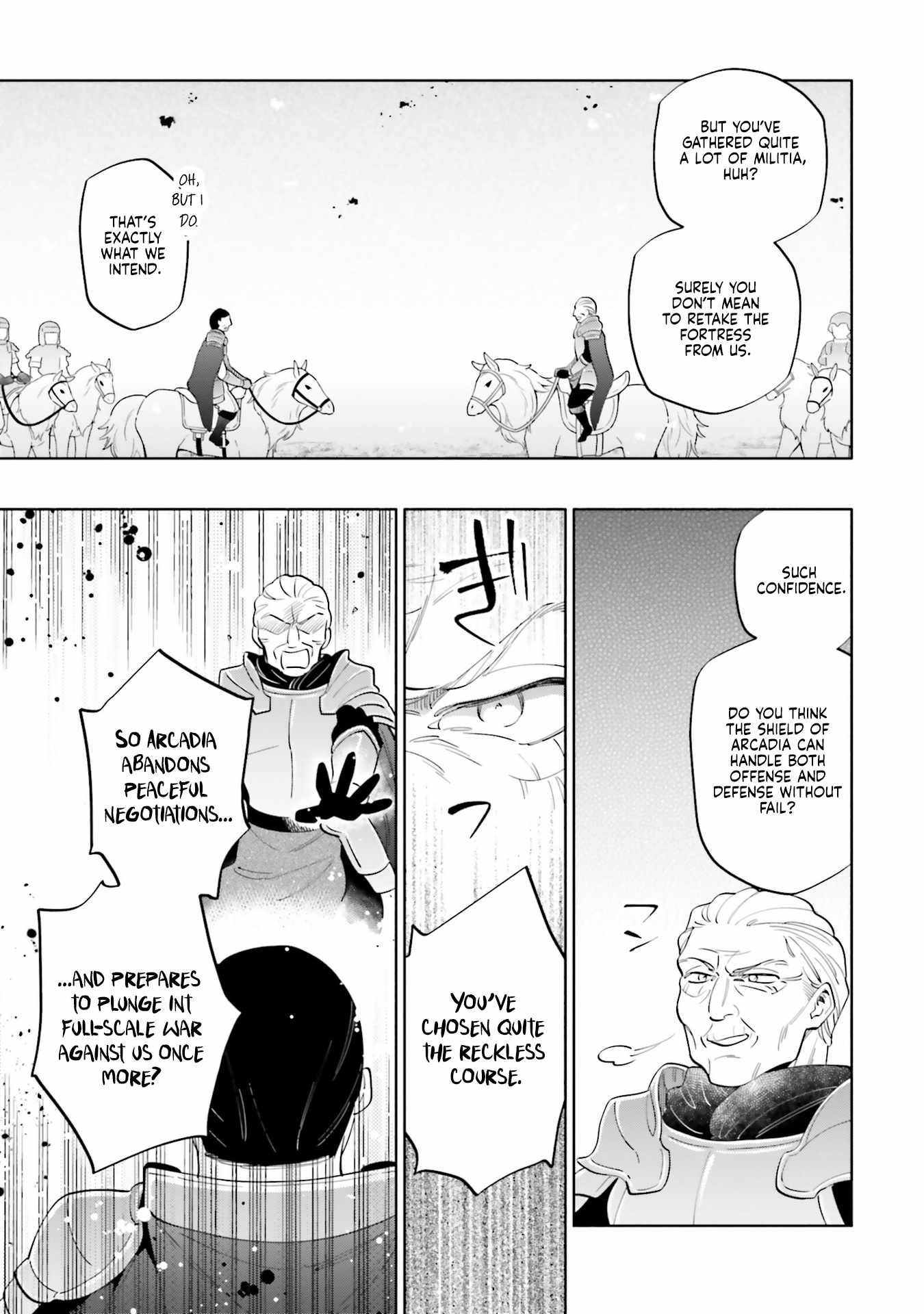 Became part of the family with the four brothers of the ducal Chapter 82 page 9