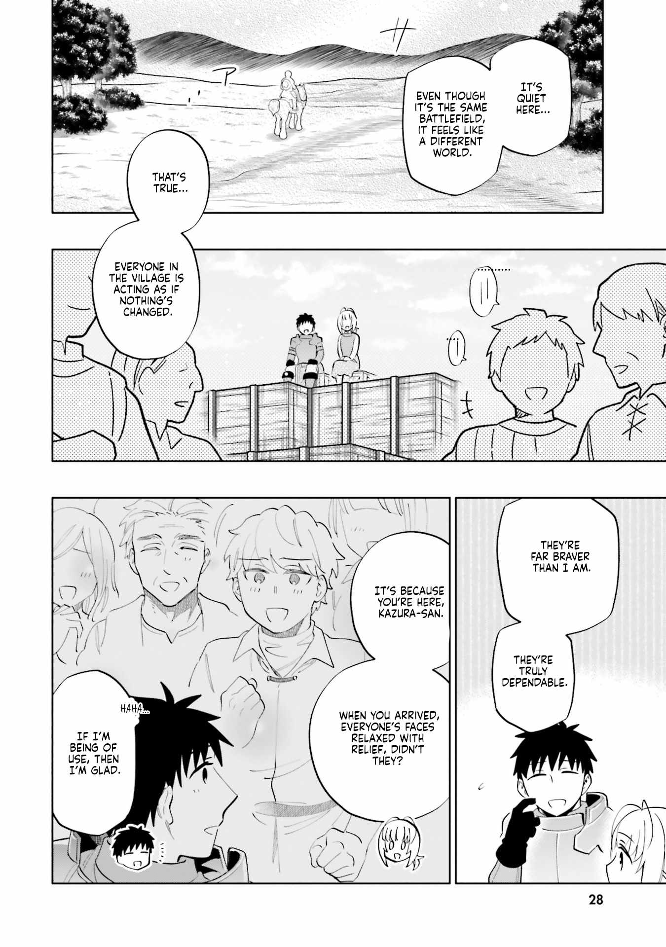 Became part of the family with the four brothers of the ducal Chapter 83 page 12