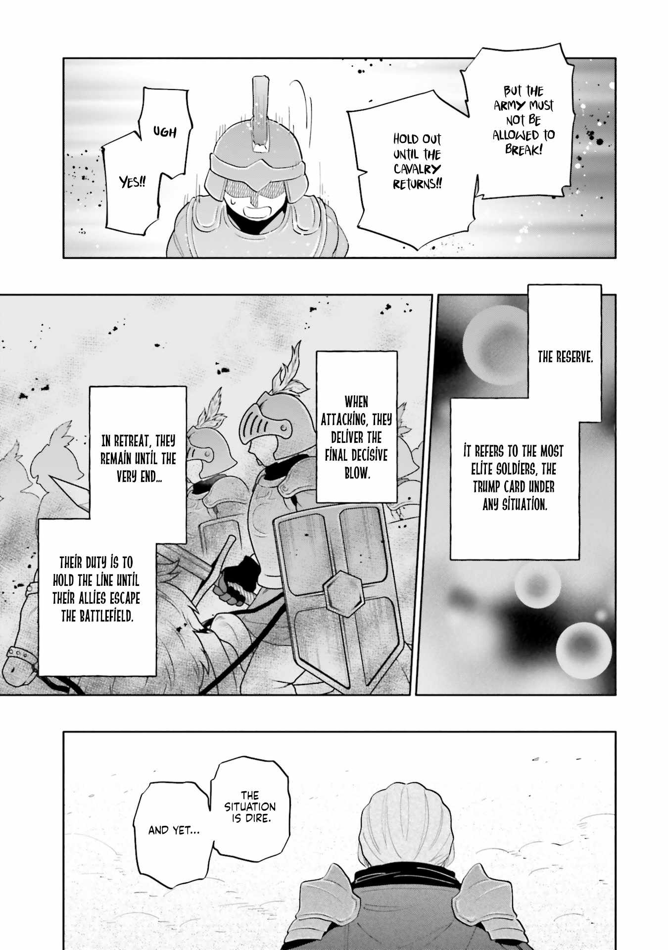 Became part of the family with the four brothers of the ducal Chapter 83 page 29