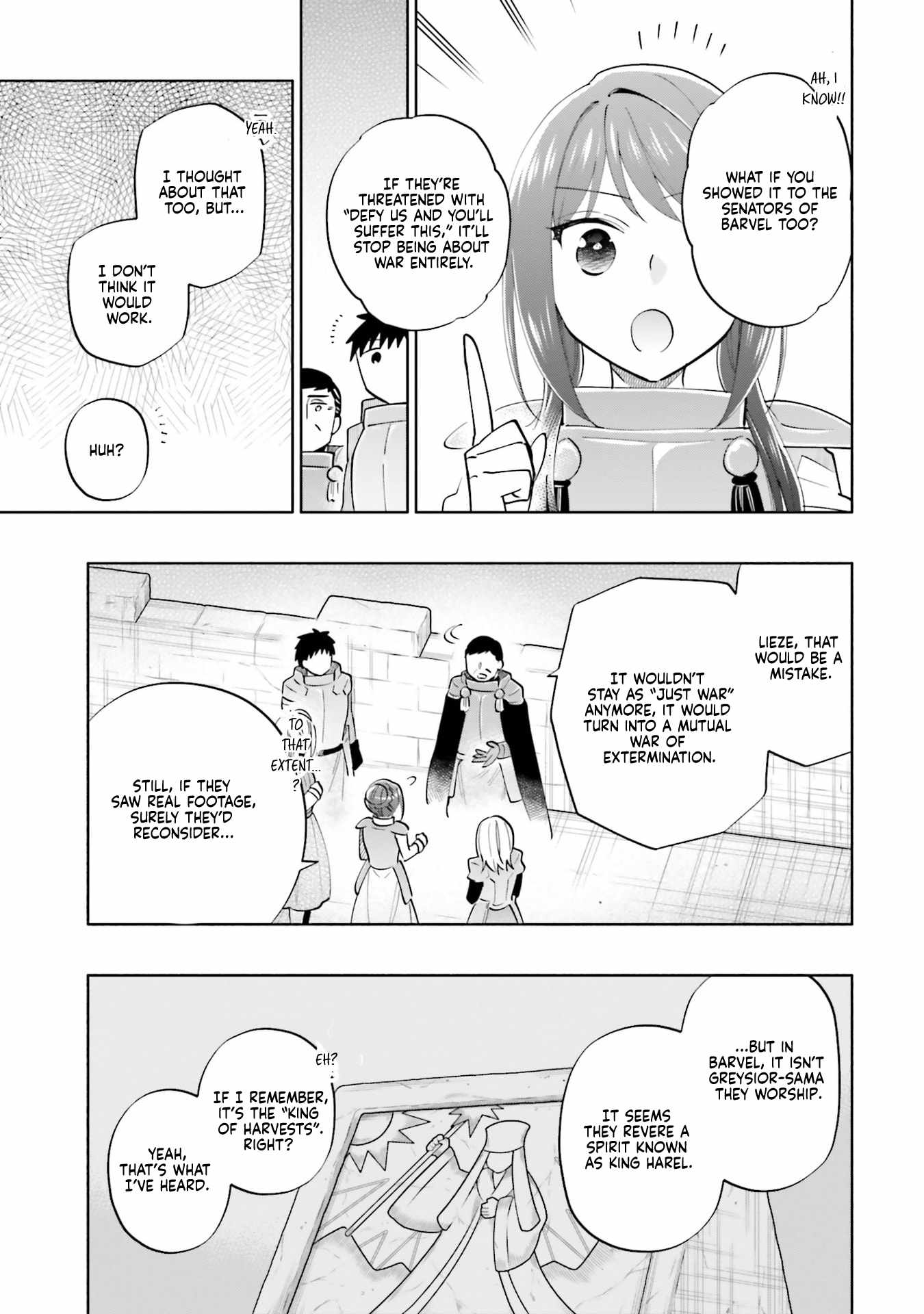 Became part of the family with the four brothers of the ducal Chapter 88 page 4