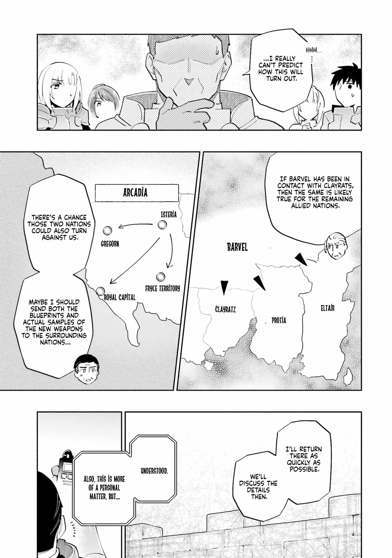 Became part of the family with the four brothers of the ducal Chapter 88 page 8