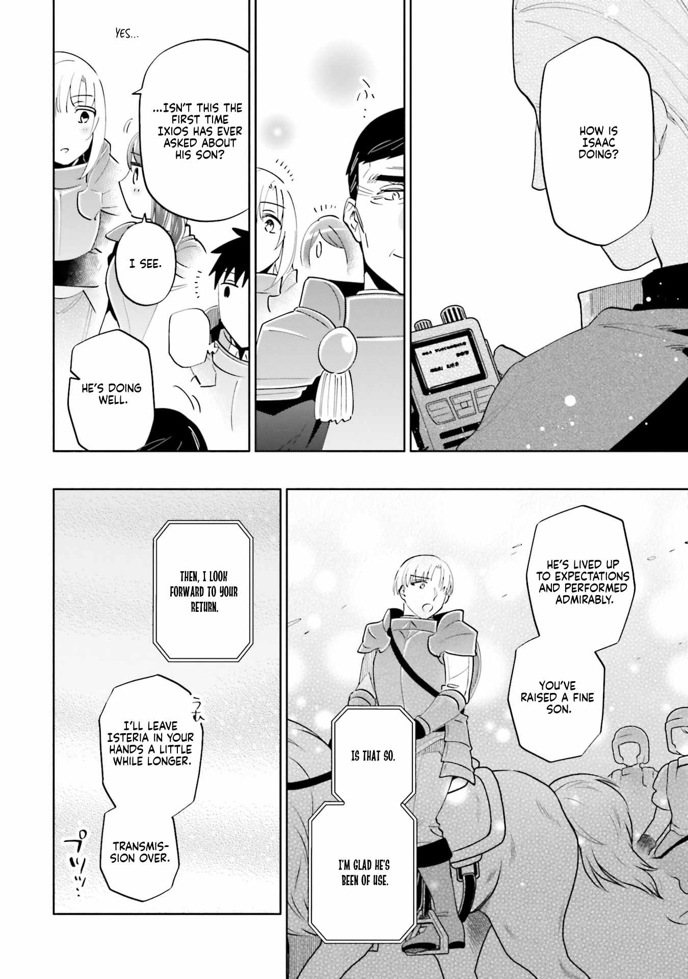 Became part of the family with the four brothers of the ducal Chapter 88 page 9