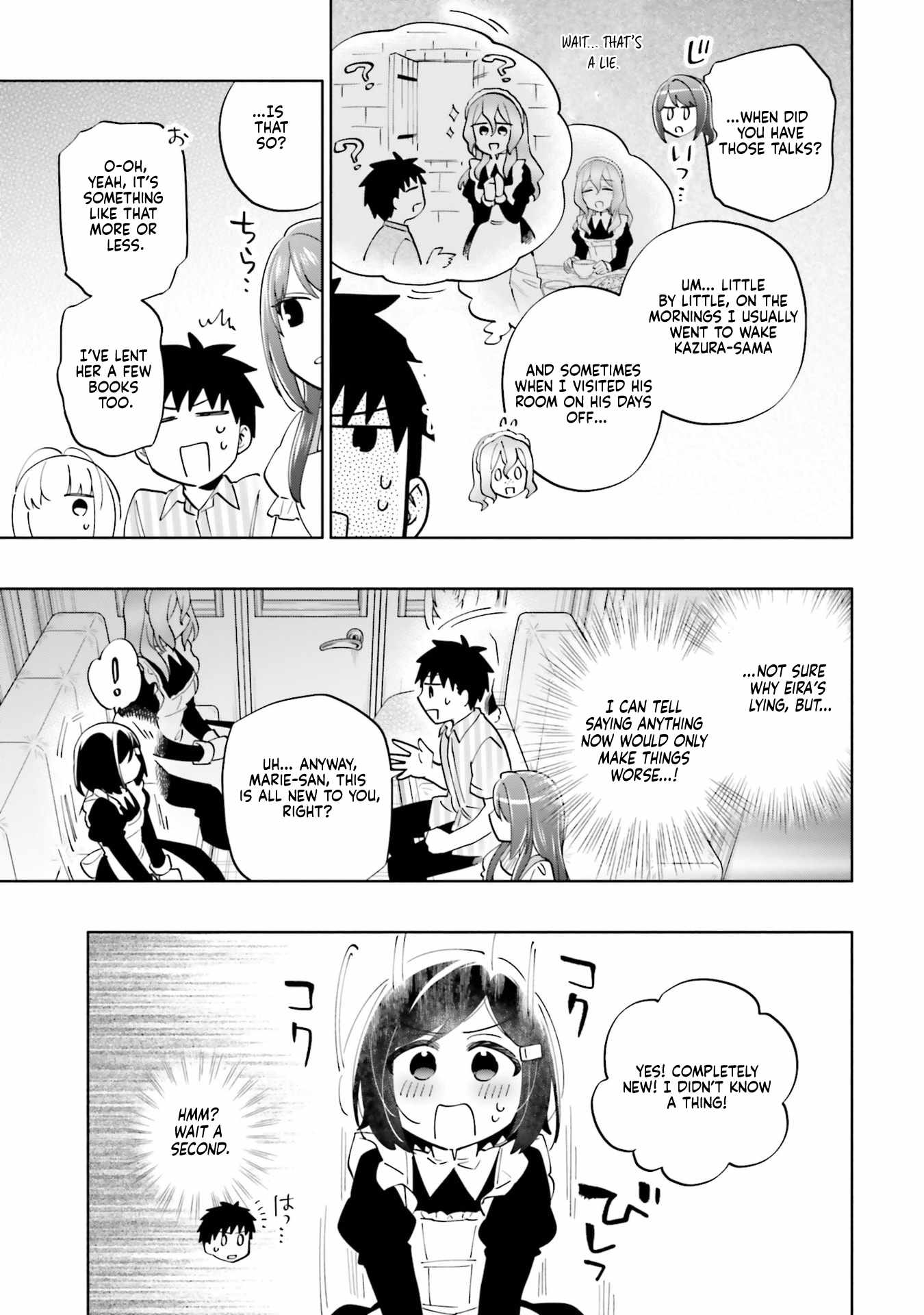 Became part of the family with the four brothers of the ducal Chapter 90 page 3