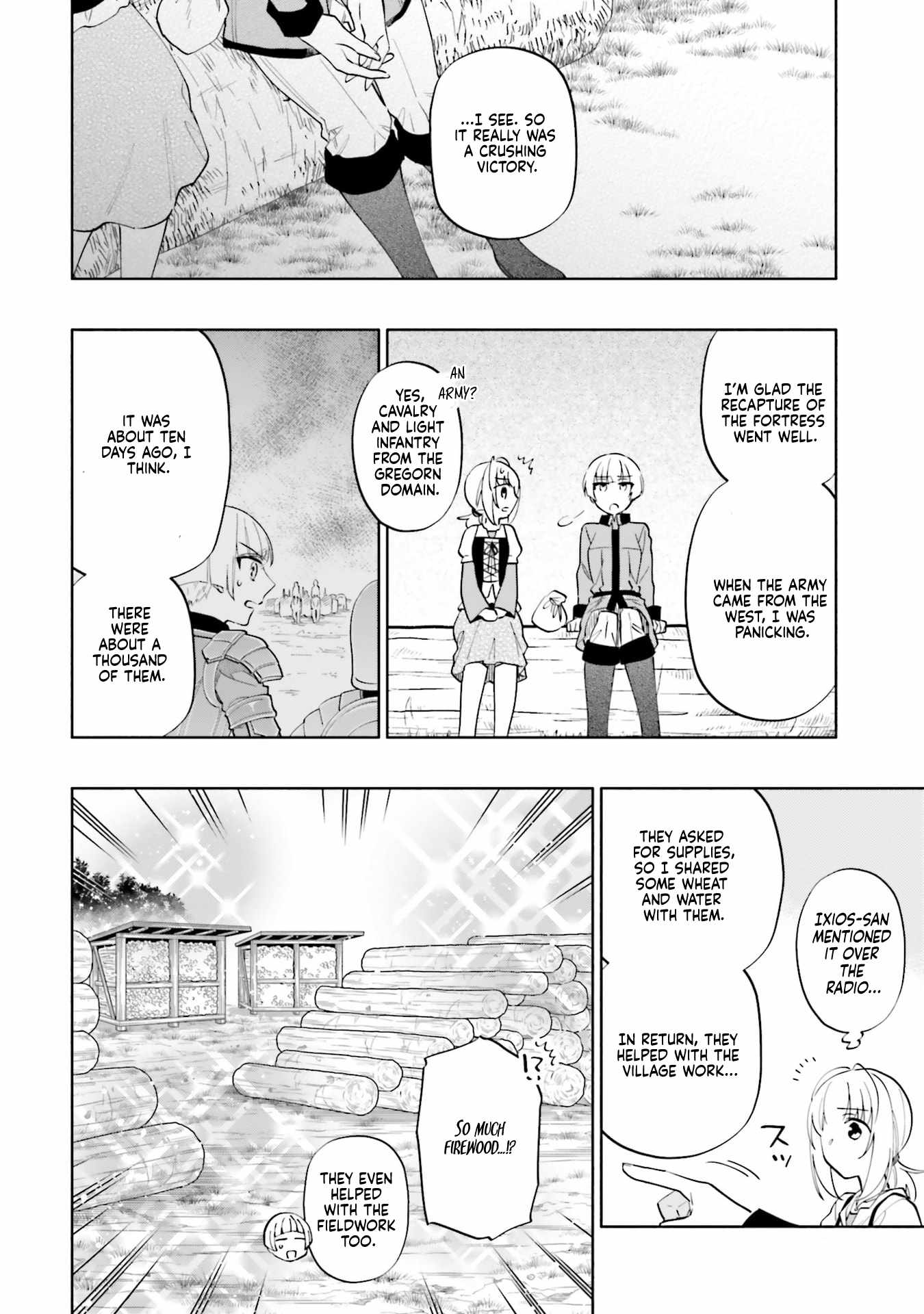 Became part of the family with the four brothers of the ducal Chapter 90 page 20