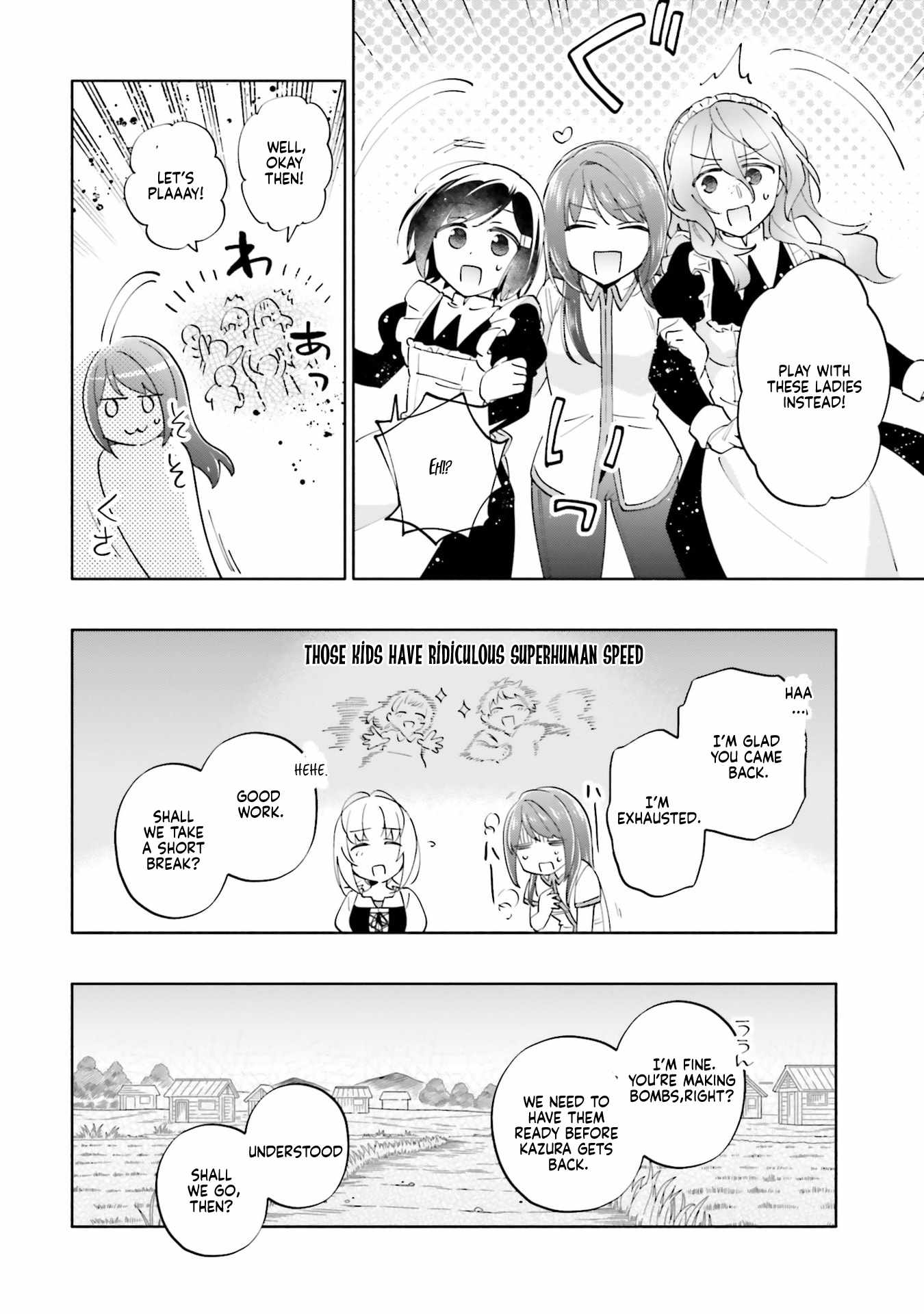 Became part of the family with the four brothers of the ducal Chapter 90 page 26