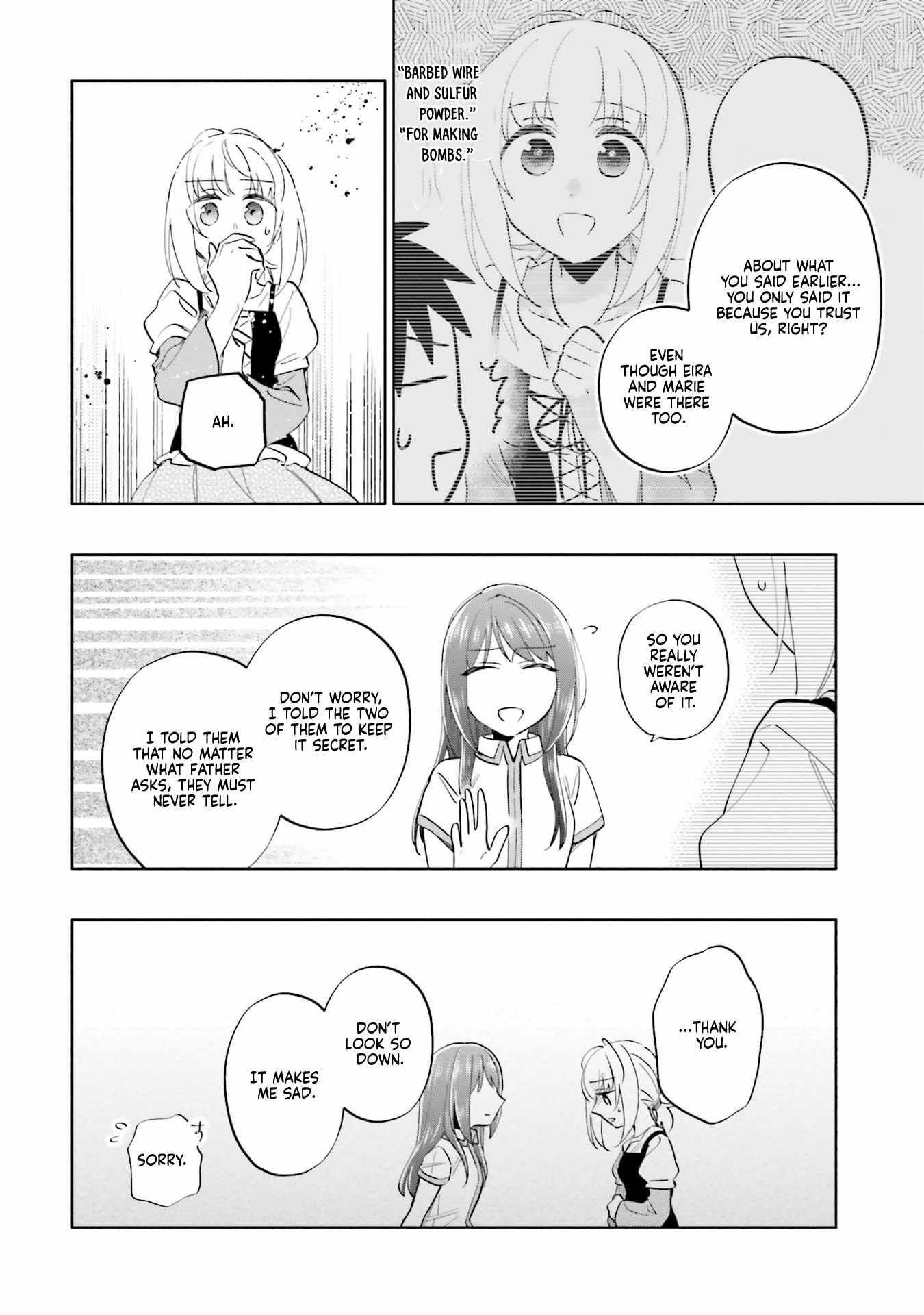 Became part of the family with the four brothers of the ducal Chapter 90 page 28