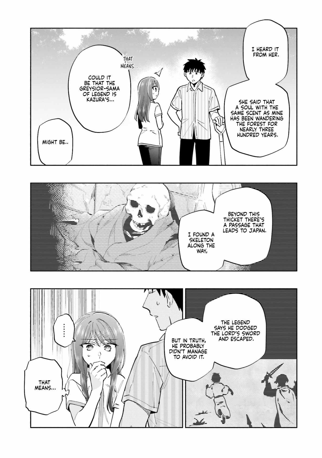 Became part of the family with the four brothers of the ducal Chapter 91 page 3