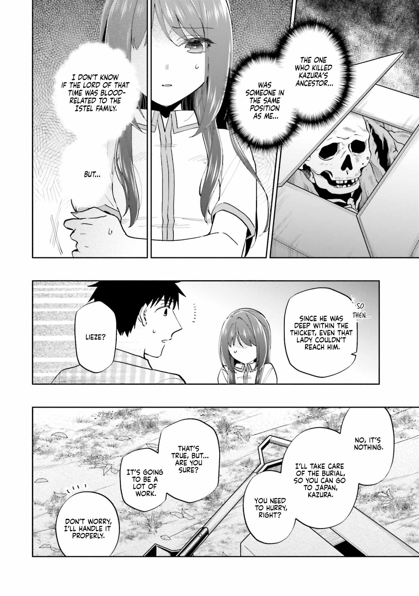 Became part of the family with the four brothers of the ducal Chapter 91 page 4