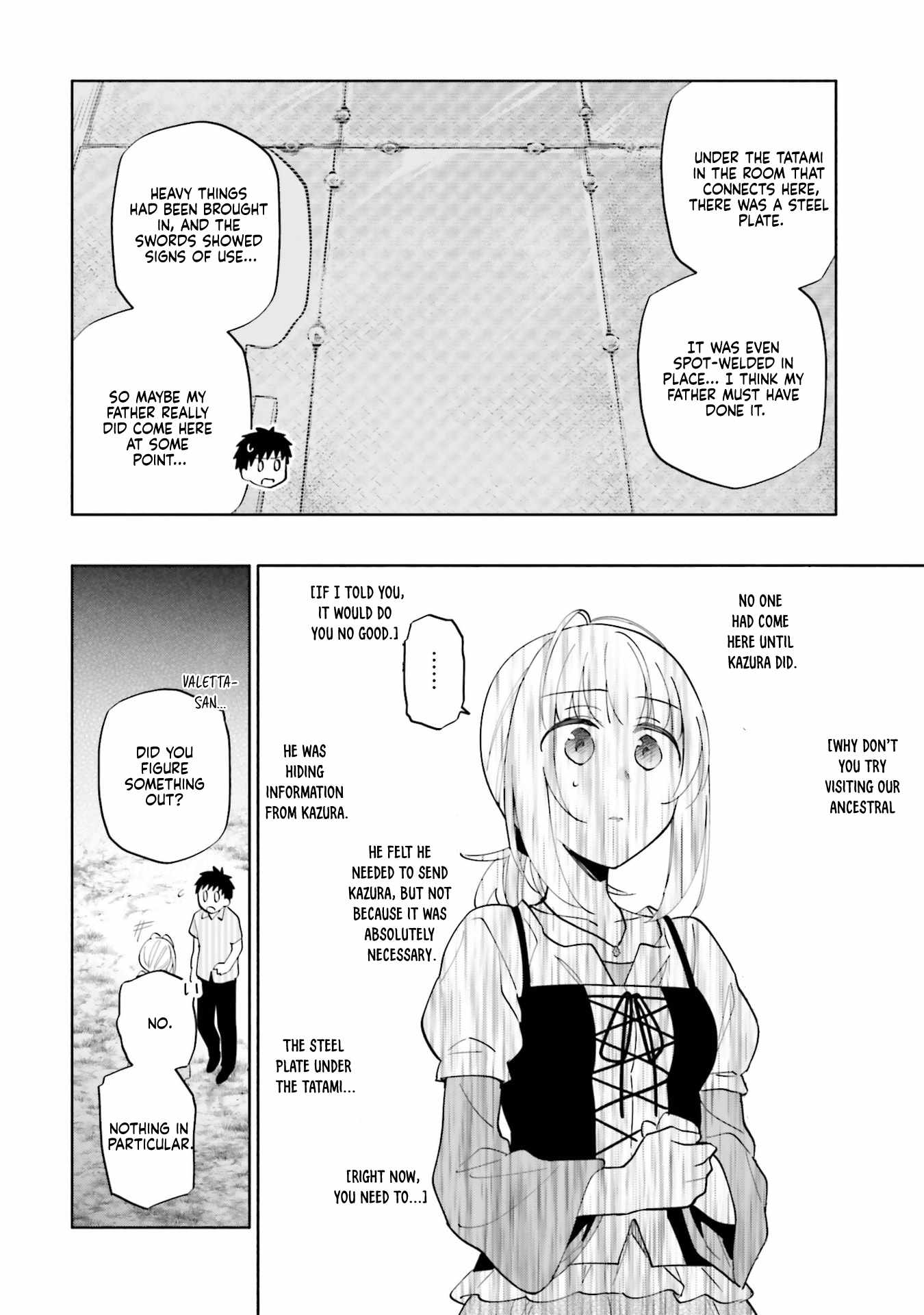 Became part of the family with the four brothers of the ducal Chapter 91 page 22