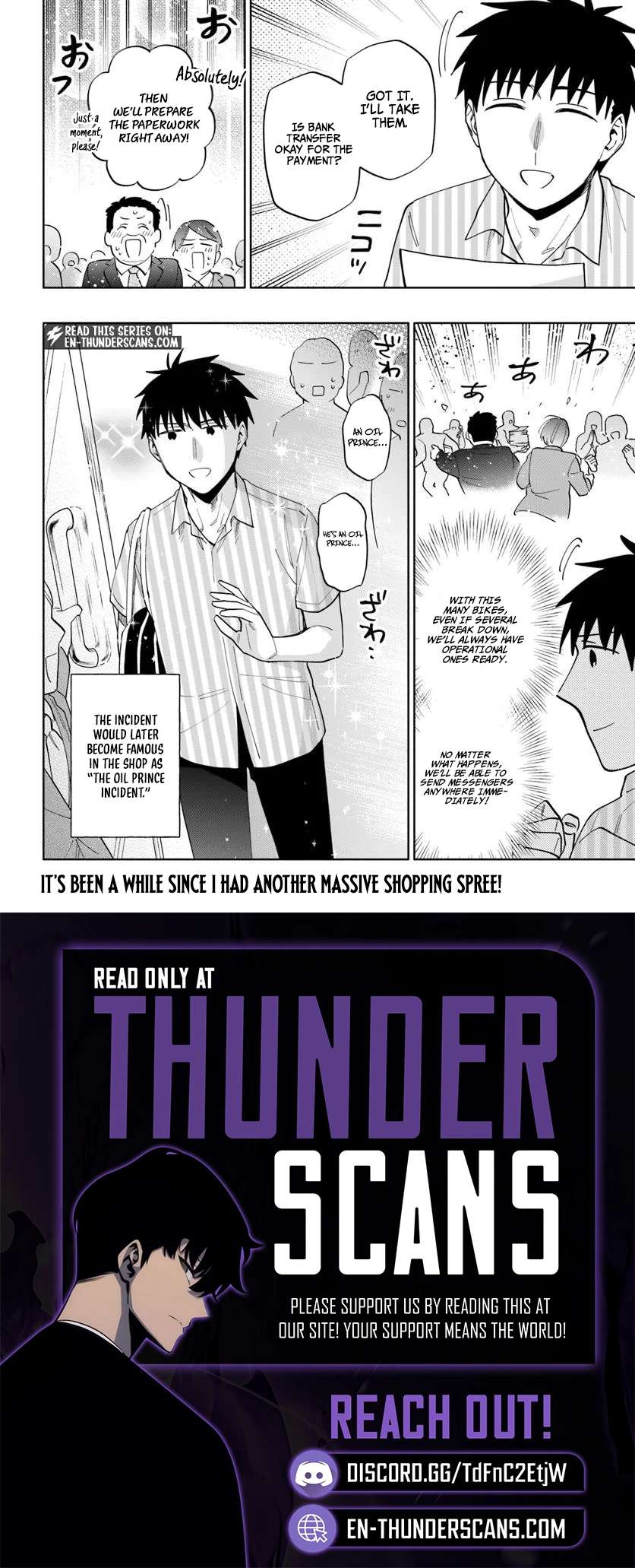 Became part of the family with the four brothers of the ducal Chapter 94 page 18