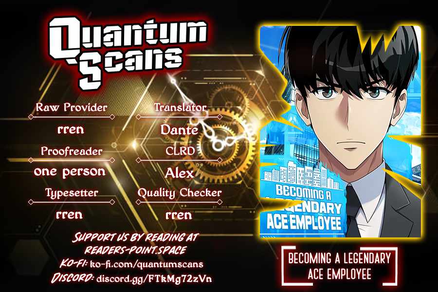 Becoming A Legendary Ace Employee Chapter 1 page 1