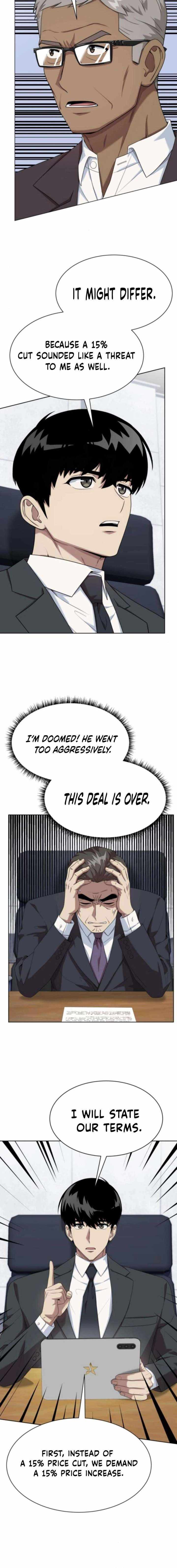 Becoming A Legendary Ace Employee Chapter 115 page 8