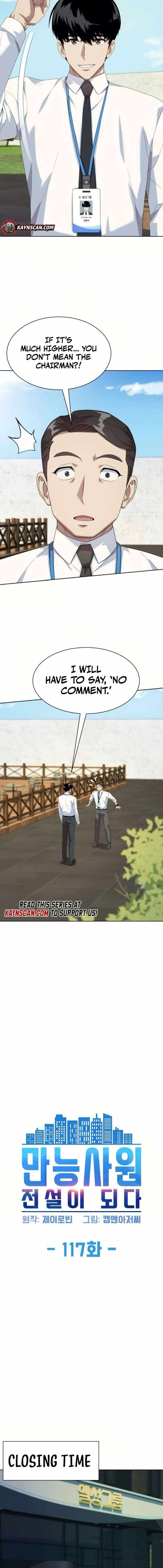 Becoming A Legendary Ace Employee Chapter 117 page 2