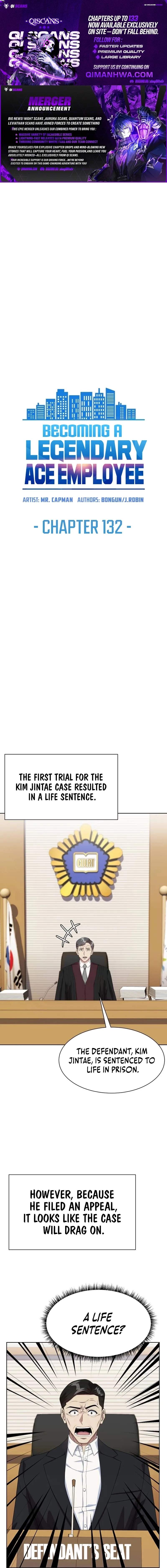 Becoming A Legendary Ace Employee Chapter 132 page 1
