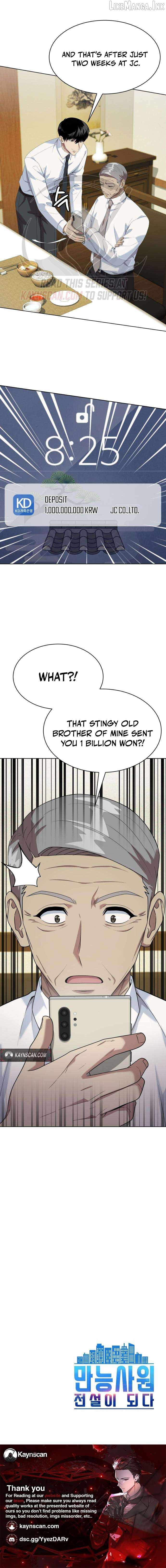 Becoming A Legendary Ace Employee Chapter 149 page 8