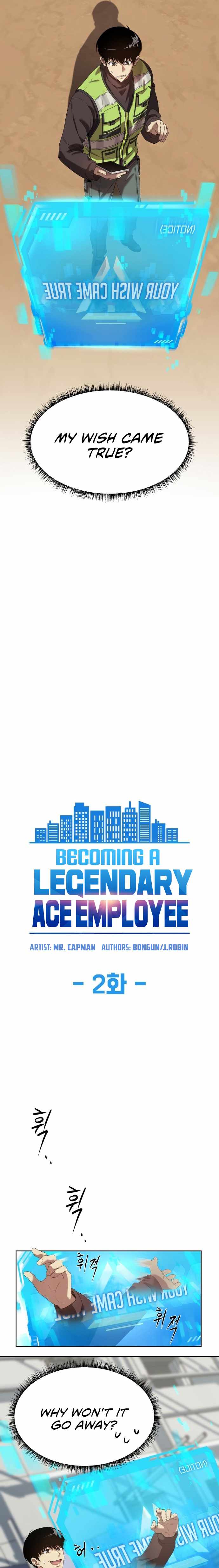 Becoming A Legendary Ace Employee Chapter 2 page 4