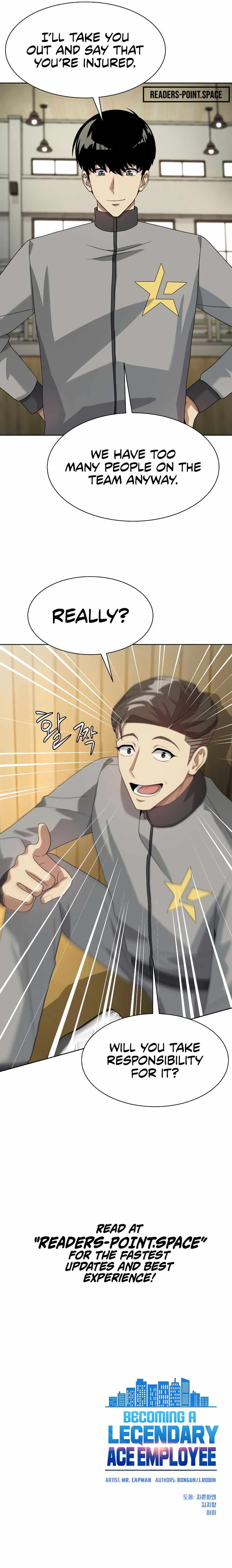 Becoming A Legendary Ace Employee Chapter 23 page 11