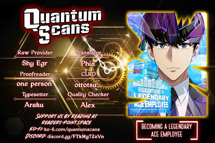 Becoming A Legendary Ace Employee Chapter 25 page 1