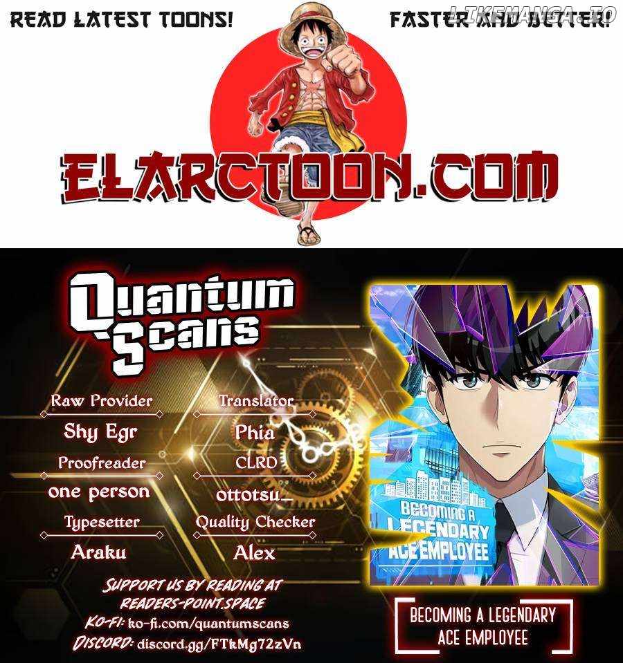 Becoming A Legendary Ace Employee Chapter 27 page 1