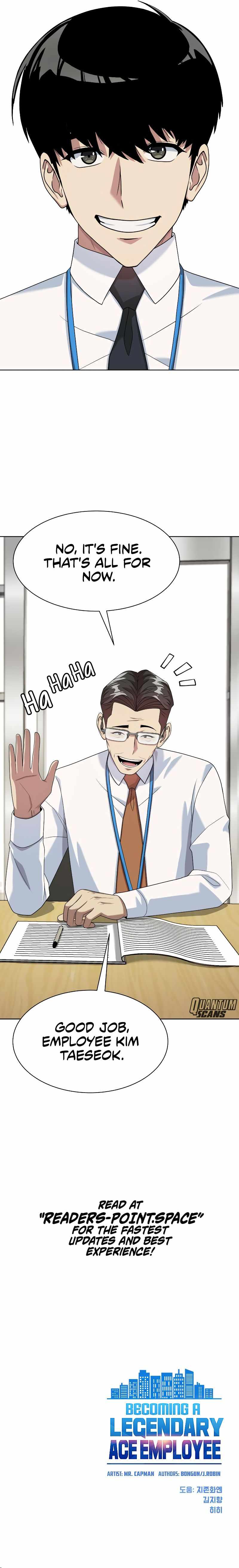 Becoming A Legendary Ace Employee Chapter 34 page 10