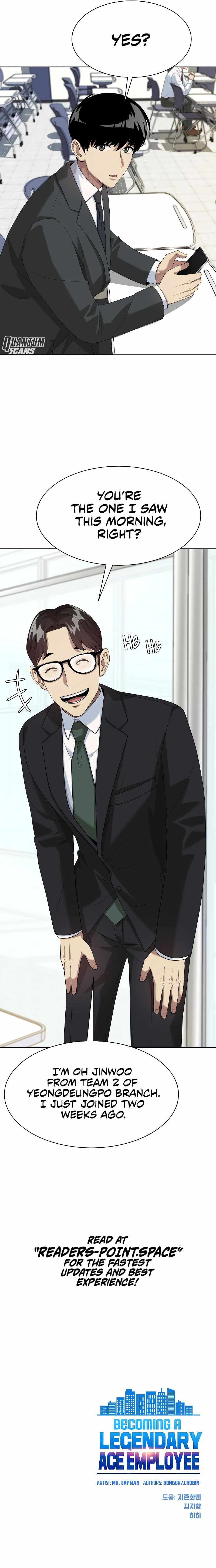 Becoming A Legendary Ace Employee Chapter 38 page 11