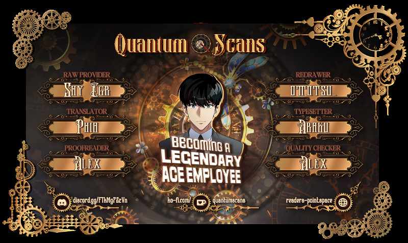 Becoming A Legendary Ace Employee Chapter 40 page 1