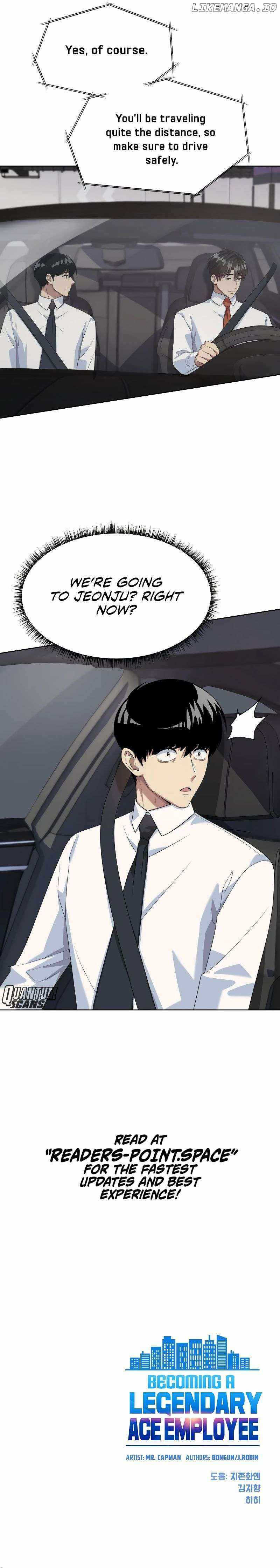 Becoming A Legendary Ace Employee Chapter 40 page 9