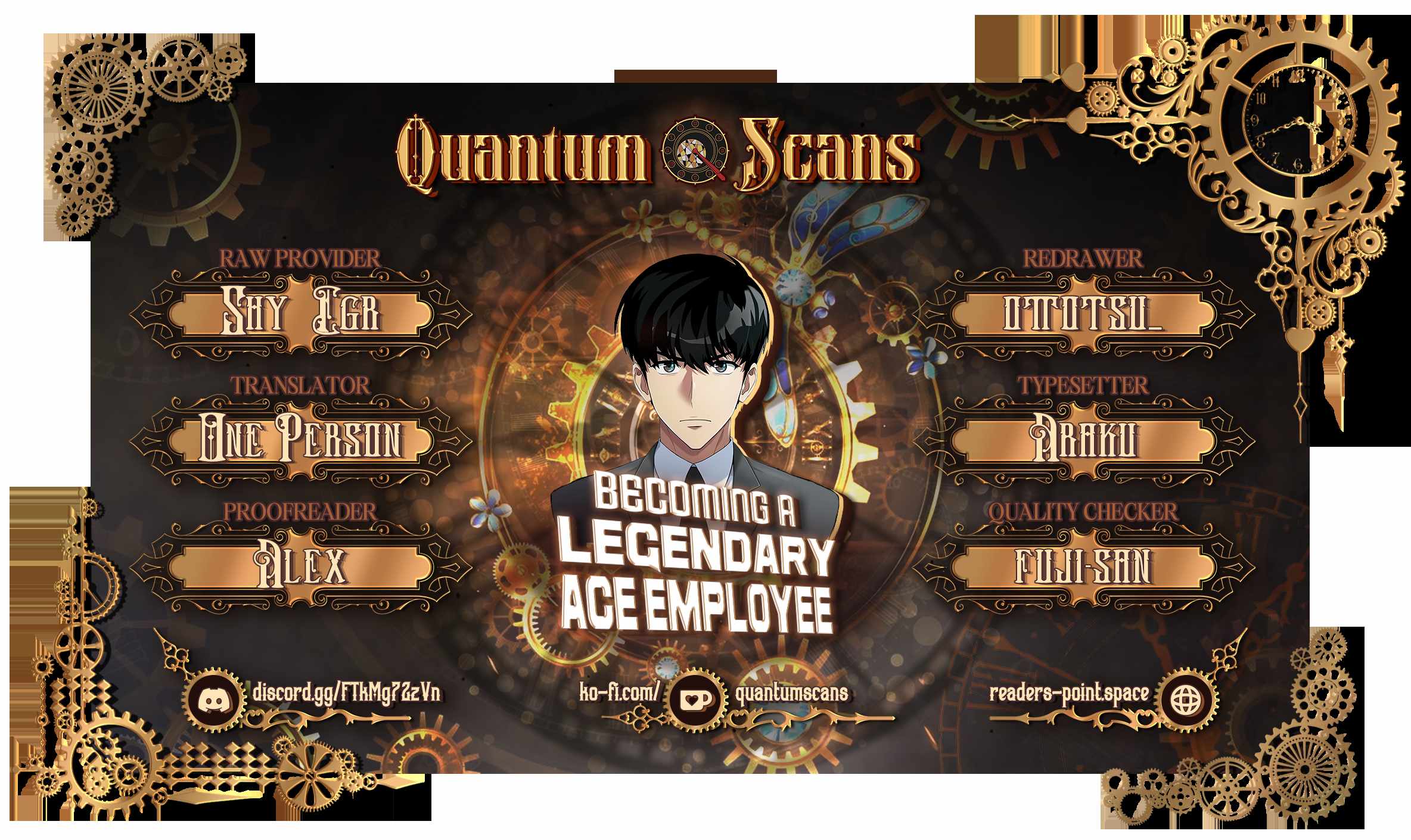 Becoming A Legendary Ace Employee Chapter 43 page 1