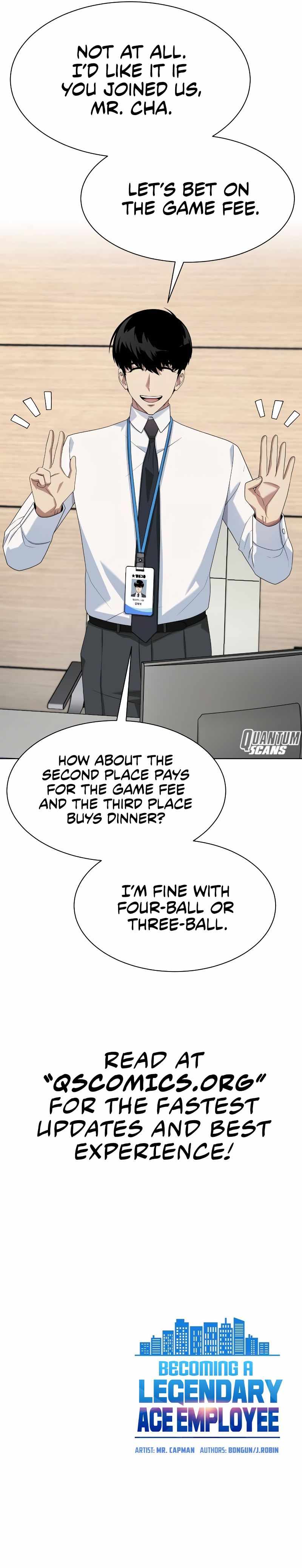 Becoming A Legendary Ace Employee Chapter 48 page 13