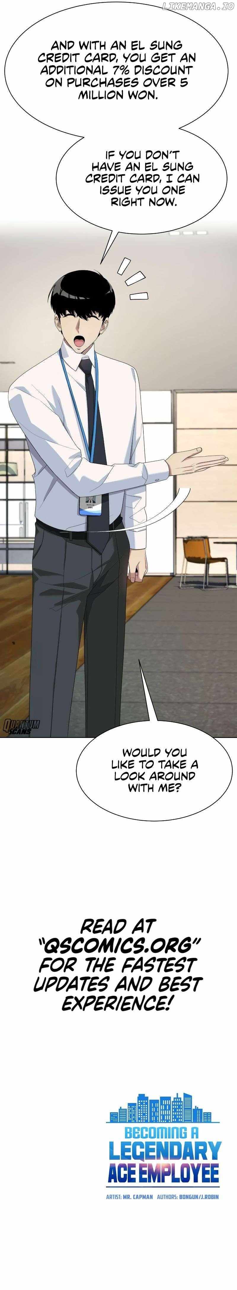 Becoming A Legendary Ace Employee Chapter 50 page 14