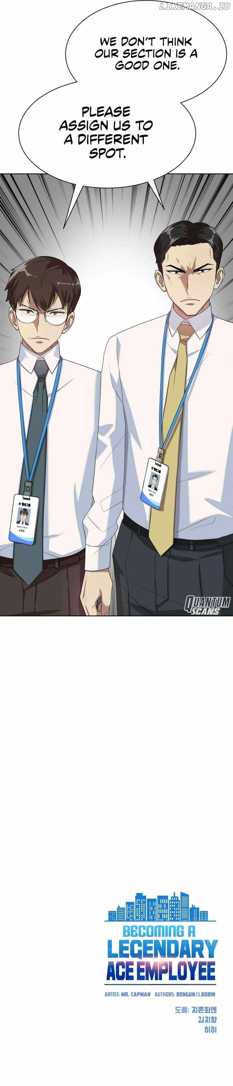 Becoming A Legendary Ace Employee Chapter 51 page 12