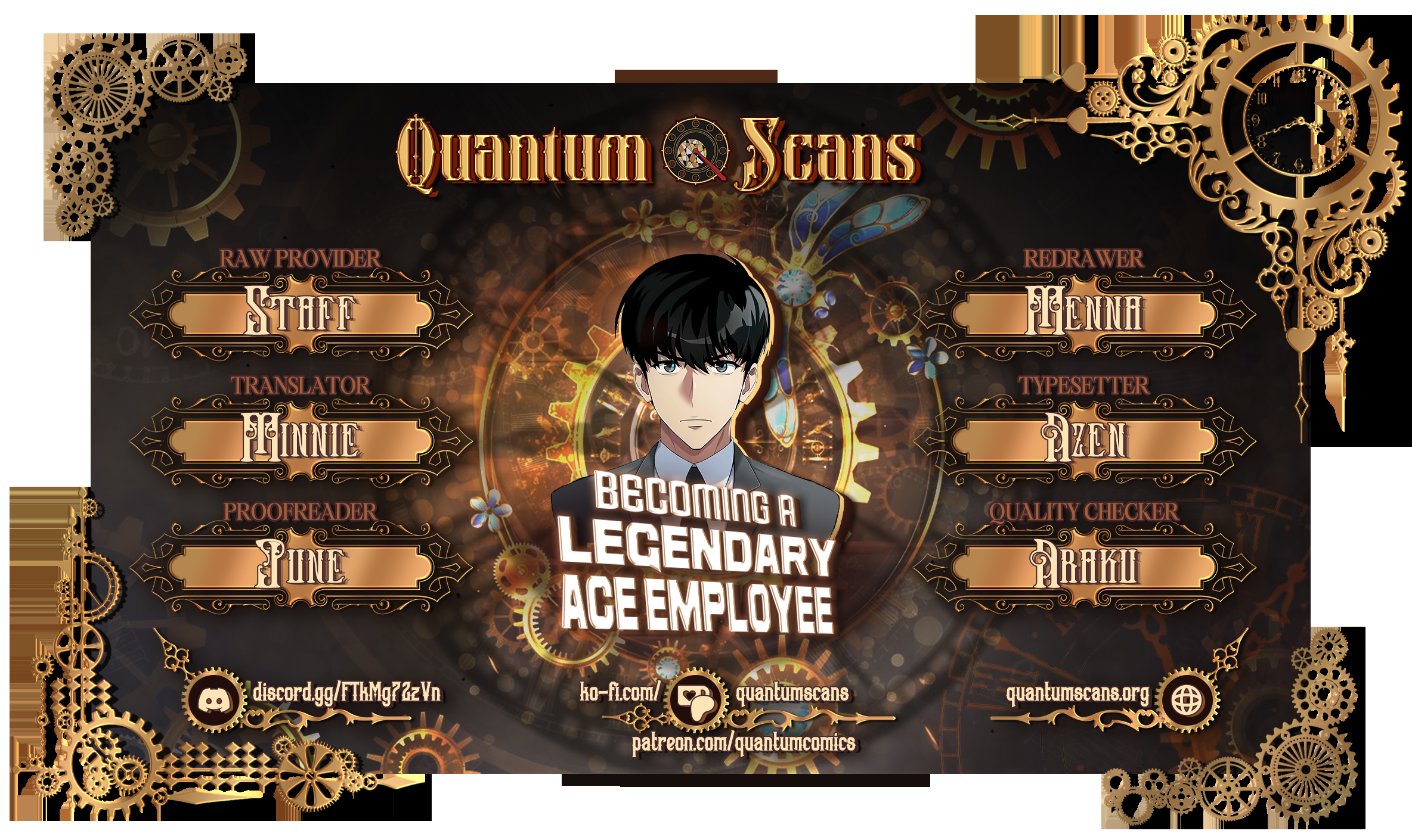 Becoming A Legendary Ace Employee Chapter 70 page 1
