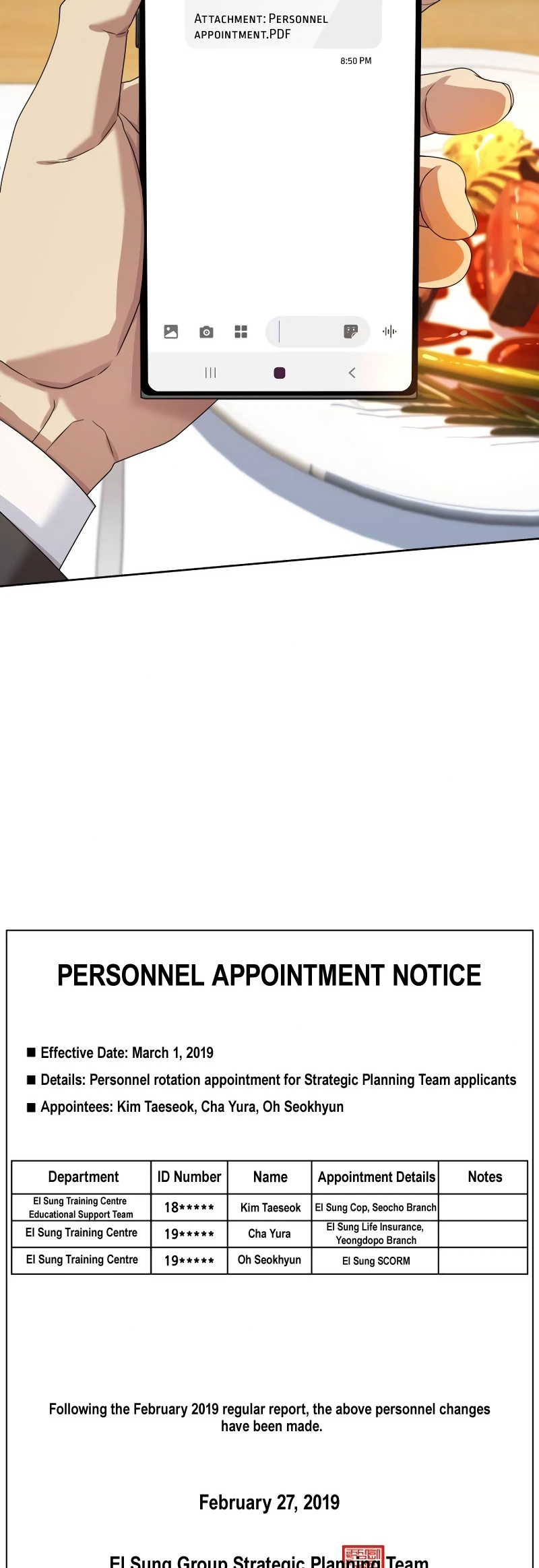 Becoming A Legendary Ace Employee Chapter 71 page 10