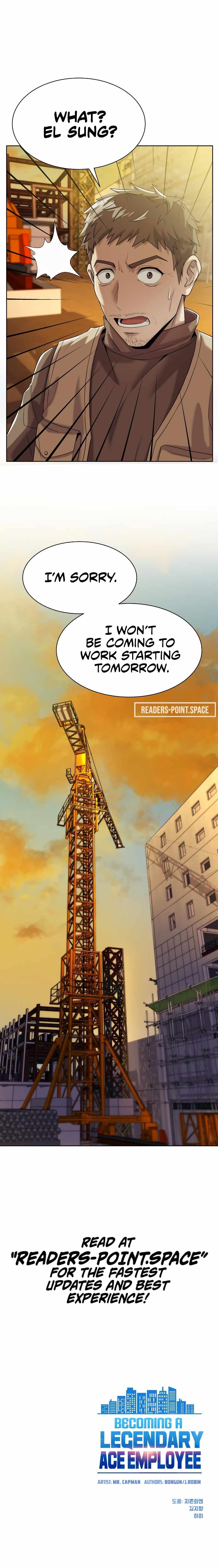 Becoming A Legendary Ace Employee Chapter 8 page 12